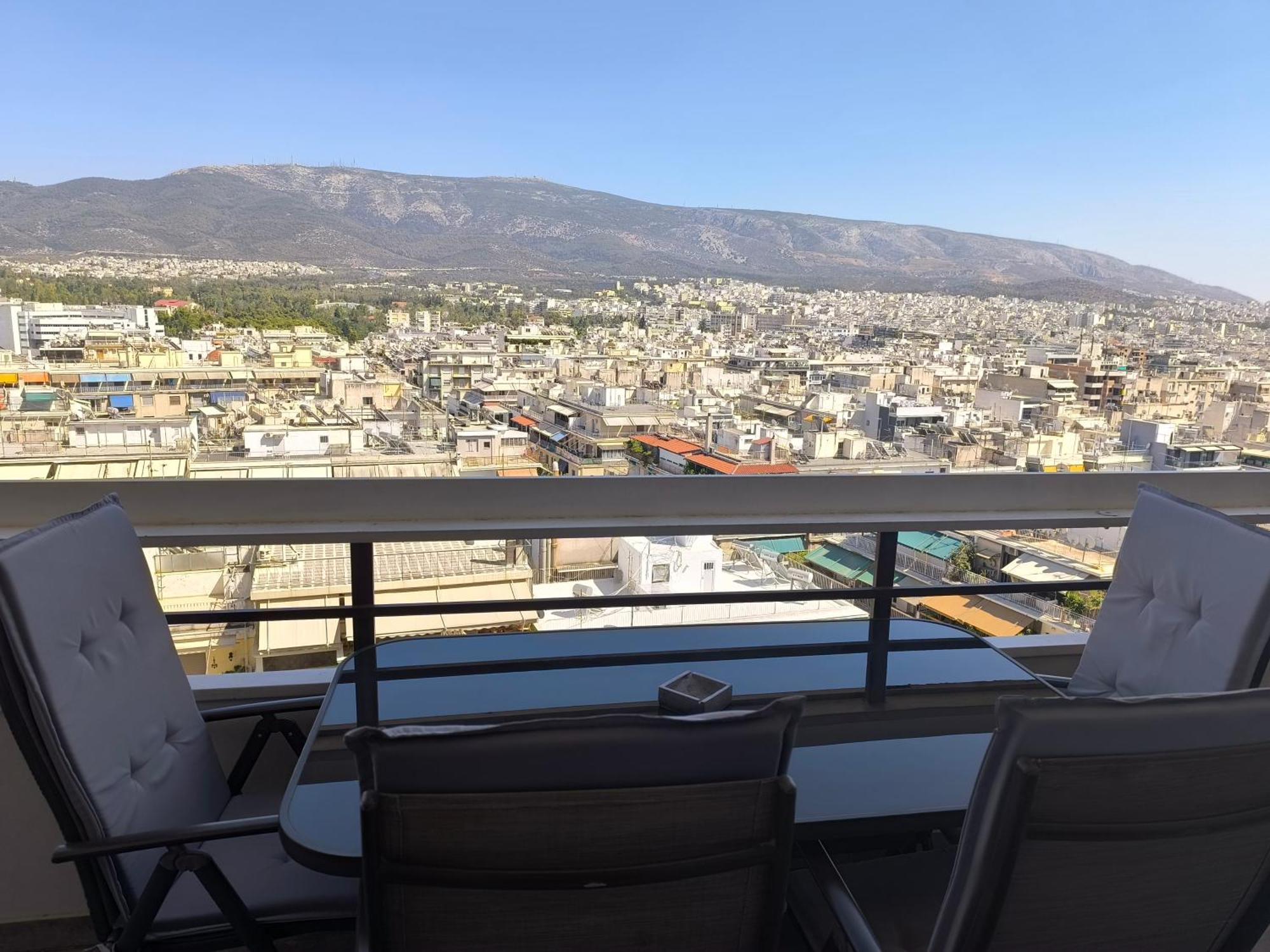 Apollo Tower Luxury Athens Centre View Apt Buitenkant foto